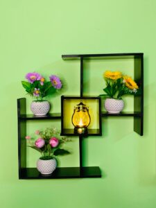 কালো বুক সেল্ফ (সাইজ: ২০×২০”)