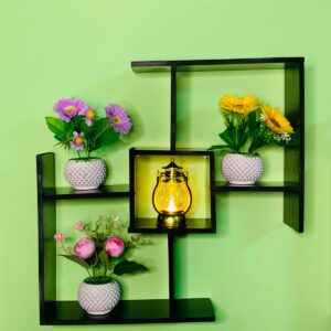 কালো বুক সেল্ফ (সাইজ: ২০×২০”)