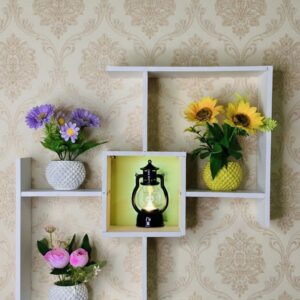 সাদা বুক সেল্ফ (সাইজ: ২০×২০”)