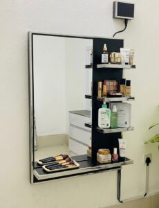 Black - Special Mirror Shelf (Size: 20inch×31inch)