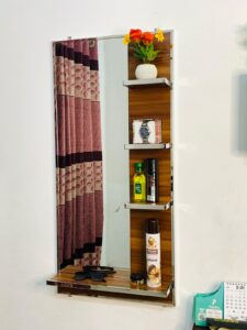 Wooden - Luxury Mirror Shelf (Size: 20inch×40inch)